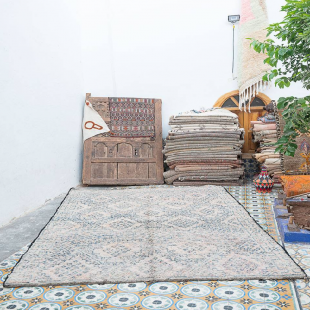 Tapis berbere vintage 242x178cm