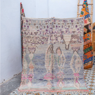 Tapis berbere vintage 234x151cm