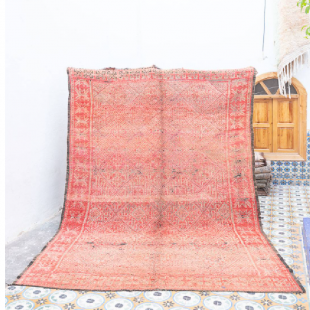 Tapis Vintage Berbere 3.19x1.95mètres